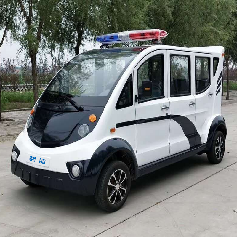 翱毓(ao yu)XL6505B四轮三排6-9人全封闭电动巡逻车 四轮电动巡逻车警车观光车 城管执法电动车
