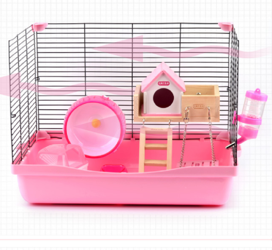 仓鼠笼子47金丝熊窝超大别墅套餐双层三层大号笼子高清大图