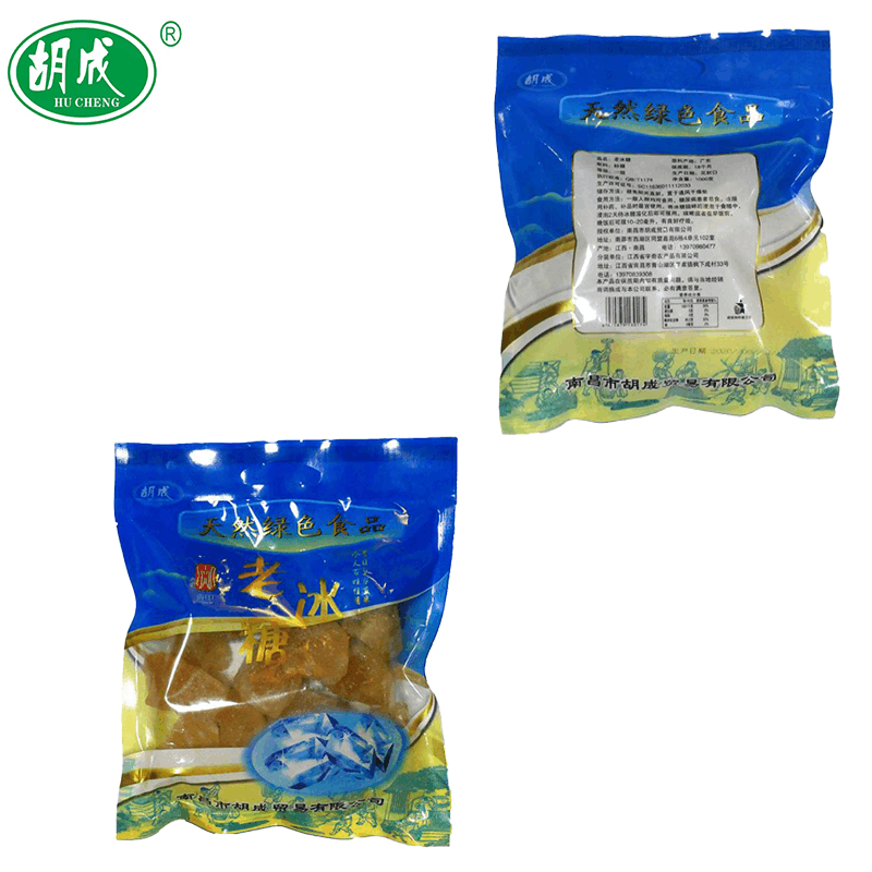 胡成 老冰糖黄冰糖 1000g/袋 袋图片