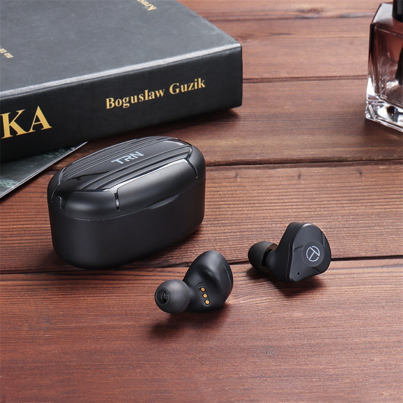 艾普奇 TRNT300 HiFi级圈铁真无线蓝牙5.2耳机入耳式双耳运动跑步通话降噪吃鸡王者游戏耳机