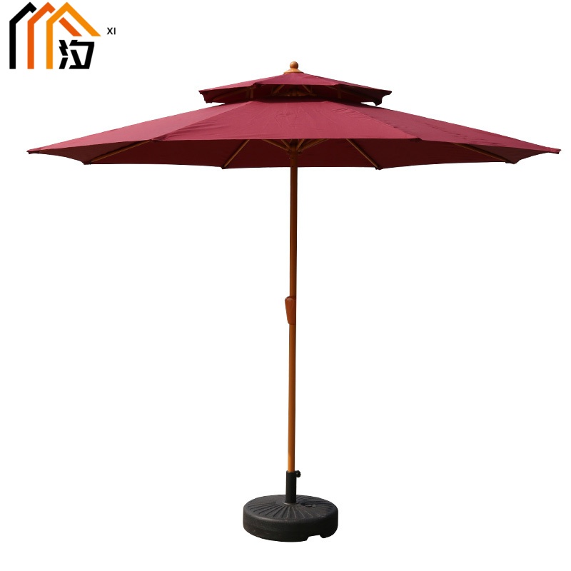 汐 庭院伞红色个高清大图