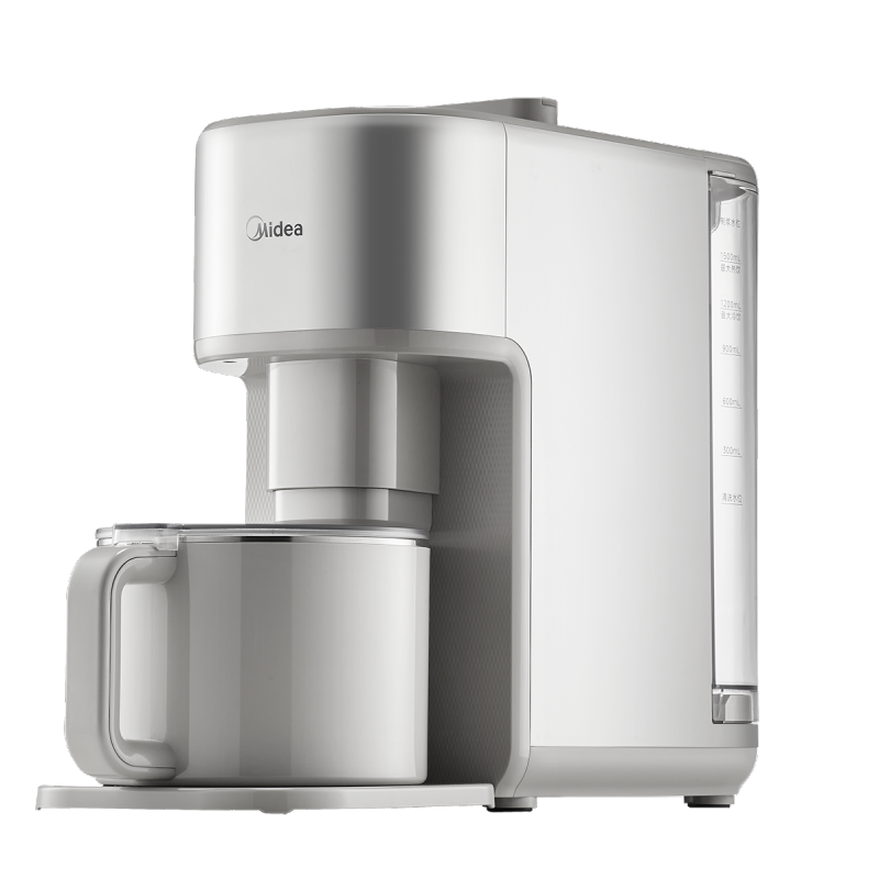 美的(Midea)免手洗家用破壁机1.5L全自动多功能悬浮降噪热烘除菌五谷杂粮轻食辅食流食豆浆机 DJ15H-AH01