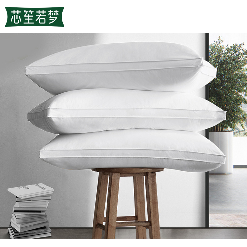 芯笙若梦 枕头 中枕 48*74cm/个高清大图