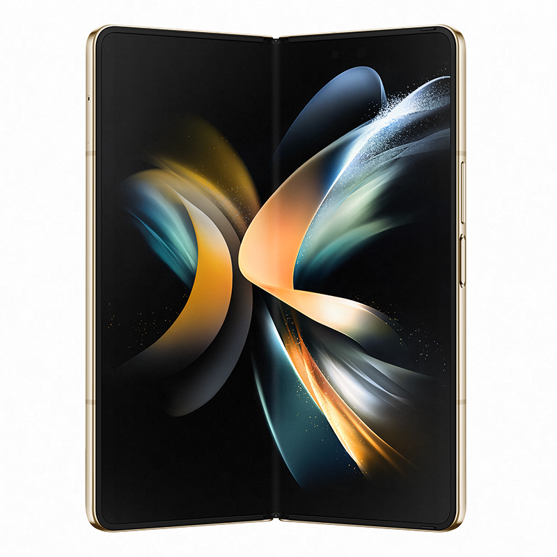 三星Galaxy Z Fold4 5G 12GB+256GB 云粉金(SM-F9360) 7.6英寸折叠屏 骁龙8+Gen1 4400mAh大容量 双卡双待全网通手机