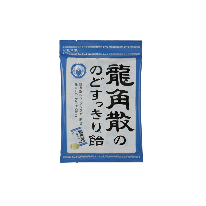 [2件装]龙角散 草本润喉糖 原味 70G