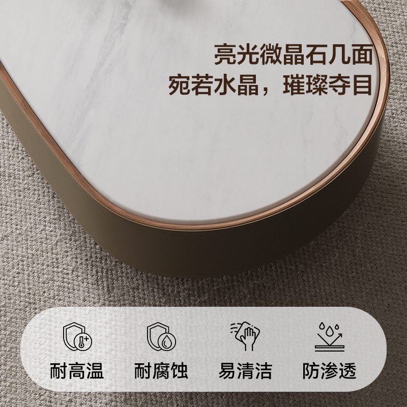 全友家居茶几组合现代简约客厅家具沙发边几小户型可移动高矮茶几