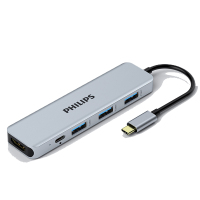 飞利浦typec拓展坞苹果电脑转换器转接头雷电3macbook扩展proHDMI SWR1608I