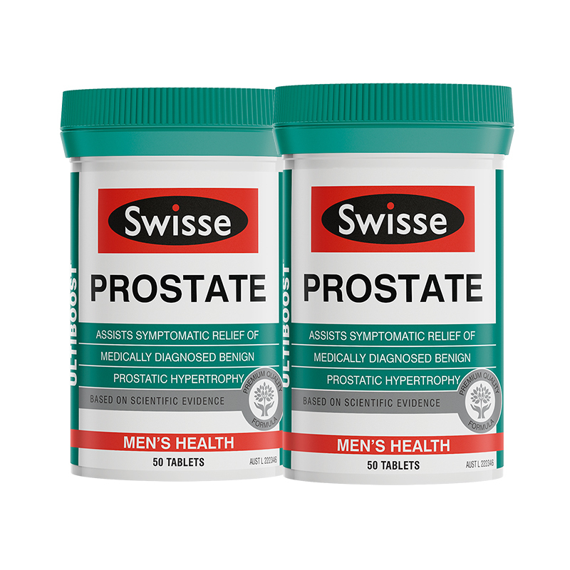 2件装 | [维持前列腺健康]Swisse 前列康片 50片/瓶高清大图
