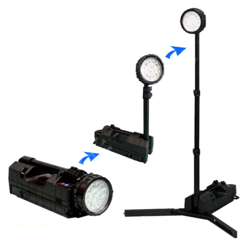 华光毅 HYBX9703 LED轻便移动灯(计价单位:台)黑色高清大图