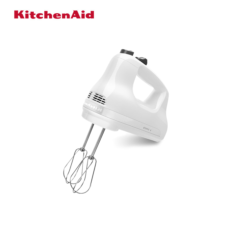 凯膳怡KitchenAid 进口打蛋器5KHM5110C家用小型搅拌机5速 杏仁白