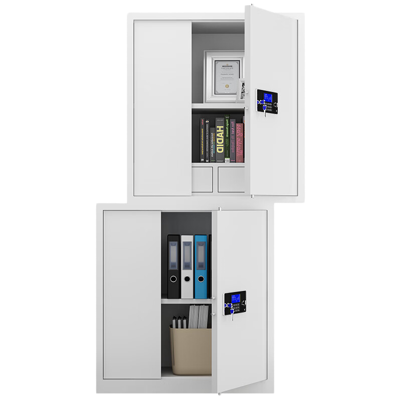 豫众诺 保密柜电子锁 分双节带抽屉 台高清大图