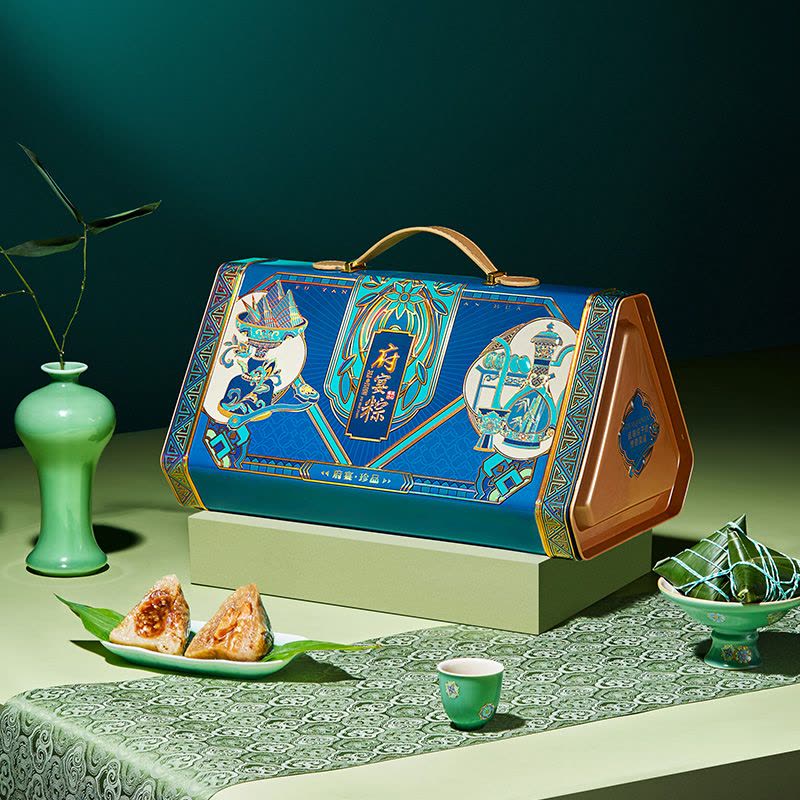 鲜品屋-1.8kg府宴•珍品端午粽子鸭蛋礼盒臻味端午鲜品屋图片