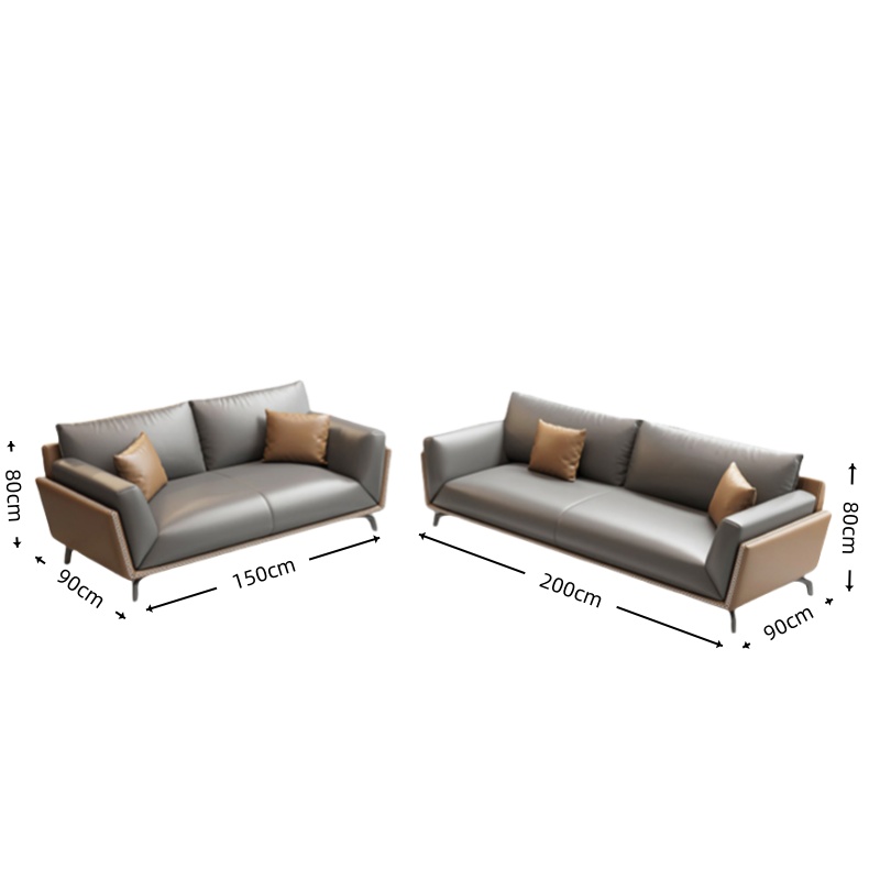 智叶舟沙发组合200*90*80cm(3+2)套高清大图