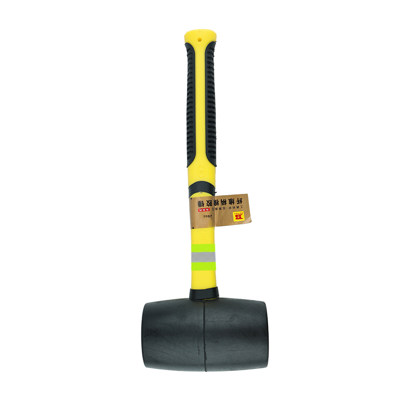 波斯(BOSI) 荧光系列纤维柄橡胶锤 24oz 把高清大图