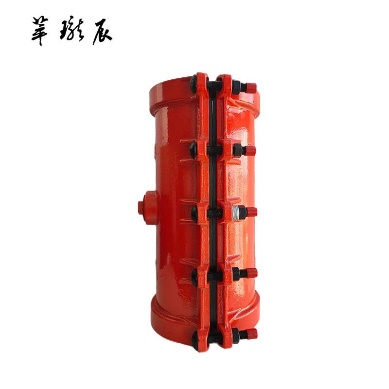 萃珑辰 球墨铸铁直管哈夫节(包铸铁管)DN300*300 个图片