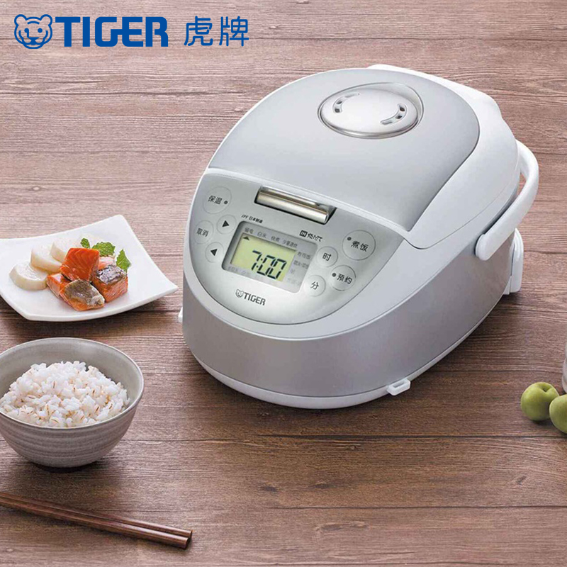 虎牌(tiger)电饭锅饭煲 JPF-A55C-W白色迷你小型IH土锅电饭煲家用1.5L柴火饭1-2人份白色高清大图