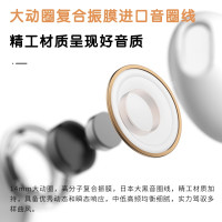 漫步者(EDIFIER)H180Plus 半入耳式有线耳机 Type-c接口 Hi-Res金标认证 支持APP 白色
