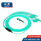 千天(QANTOP)光纤跳线OM4万兆多模100G光模块用集束光纤线1分24芯MPO-LC QT-GXTX499