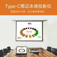 绿联(Ugreen) Type-C转HDMI转接线 白色 1.5M