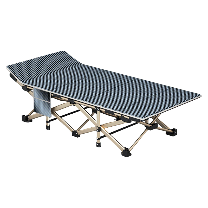 围达 简易折叠床 190*71条纹款式 张高清大图