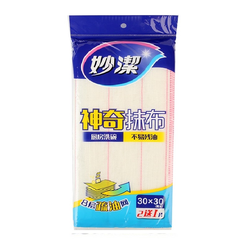 妙洁 抹布 神奇抹布 2+1片装