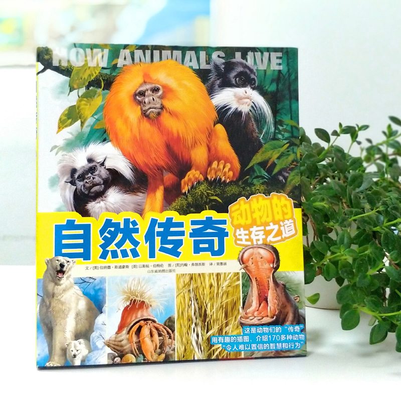 [正版]北斗自然传奇:动物的生存之道 动物的智慧和行为大百科全书 6-12岁儿童科普书揭秘自然动物生命奥秘图画书籍高清大图