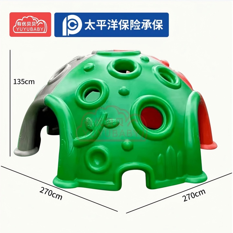 有优贝贝幼儿园户外设备攀爬架室内加厚爬山坡攀爬攀岩高清大图