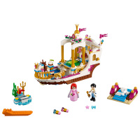 LEGO 乐高 Disney princess迪士尼公主系列 美人鱼爱丽儿的皇家庆典船 LEGC41153