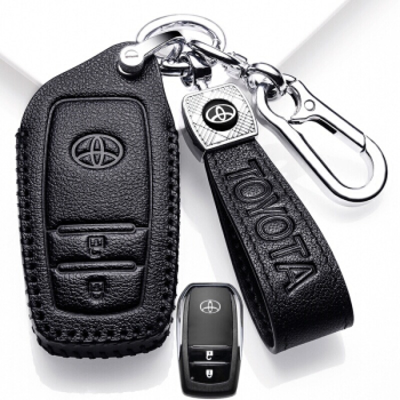 tyui2020款丰田rav4荣放钥匙套高档真牛皮专用荣放rav4钥匙包荣放钥匙