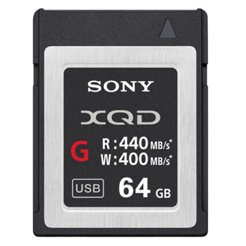 索尼(SONY) QD-G64 XQD 64G 存储卡 XD卡 读卡器速度440MB/S 适用于相机/摄像机