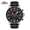 天梭(TISSOT)瑞士手表 速敢系列皮带炫酷黑盘独特大气男士石英表T125.617.16.051.00 礼物