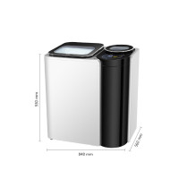 Haier/海尔 FQB100-F261U1全自动子母机波轮洗衣机分区洗三维幂动力 WIFI物联 宝宝洗 分区洗 防缠绕