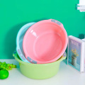 优橙 厂家直供双耳塑料盆加厚礼品洗脚盆塑料脸盆大号广告盆38cm*36cm*13cm 10个起订