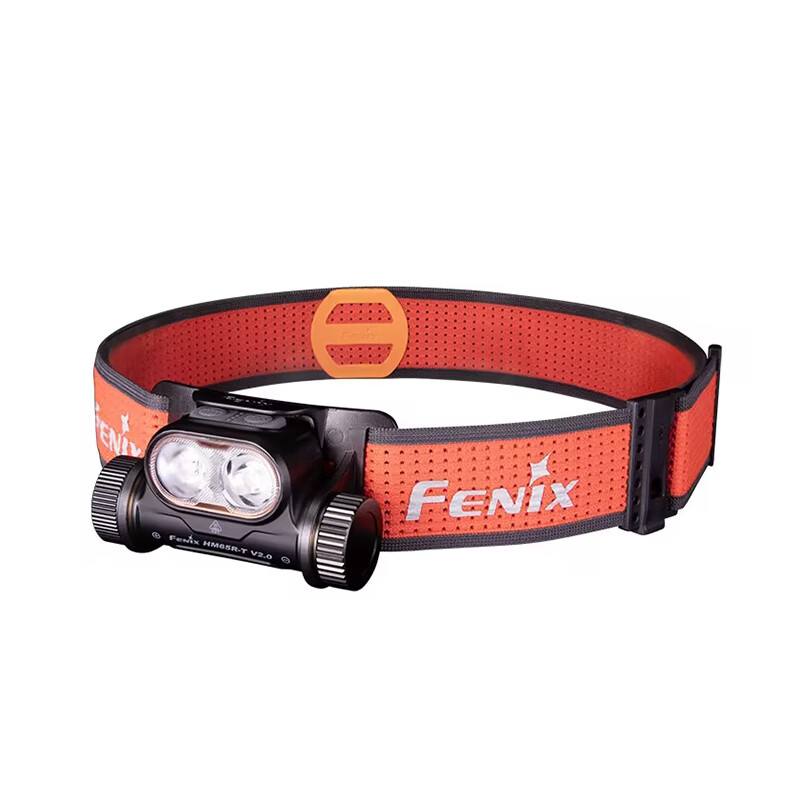 Fenix HM65R-T V2.0超轻双光源镁合金越野跑头灯1600流明170米射程黑色高清大图