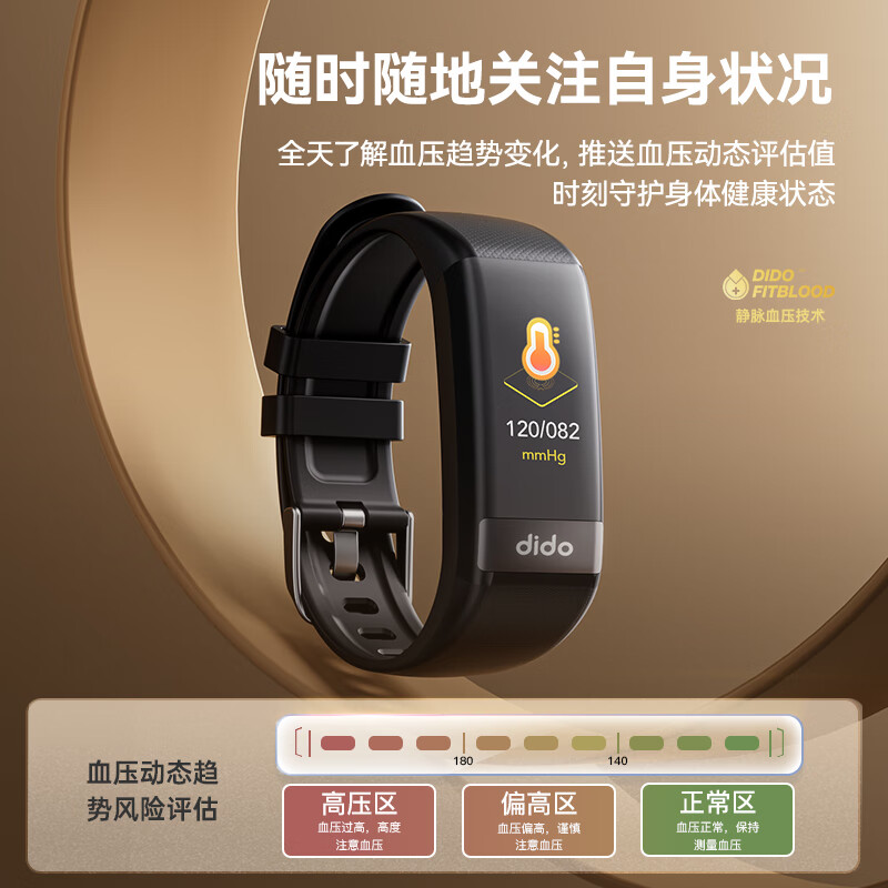 塞那无创血糖血氧心率血压手环R40S Pro高清大图