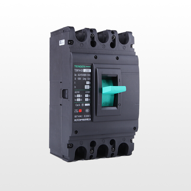 天正电气 TGM1N-630L 50KA 热磁式 500A 3P 手动固定式380V 330021700184塑壳断路器