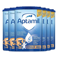 有效期到26年8月-6罐装 | Aptamil 英国爱他美 婴幼儿配方3段奶粉(1岁以上) 800g/罐 保税仓发货