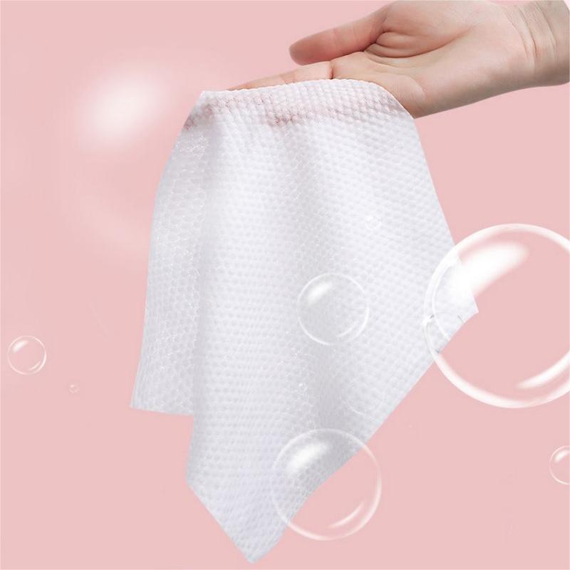 洁丽雅(grace)MRJ426-3全棉一次性洗脸巾 棉柔巾60抽*3包(单位:包)高清大图