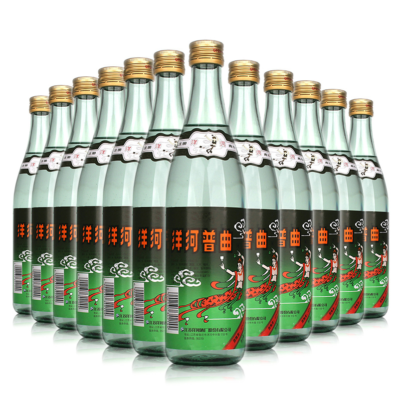 42度洋河普曲白酒475ml12瓶洋河酒厂国产酒参数