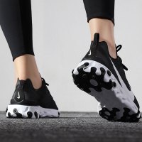 Nike/耐克女鞋REACT 55高桥盾网布透气运动跑步鞋 BQ2728-003-007