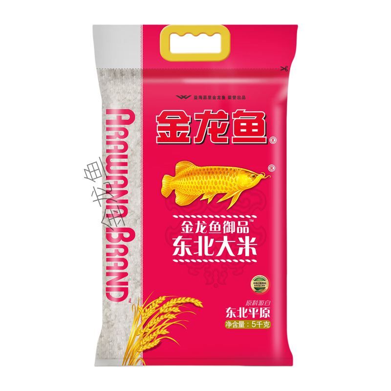 金龙鱼 御品东北大米 5kg塑料袋装高清大图