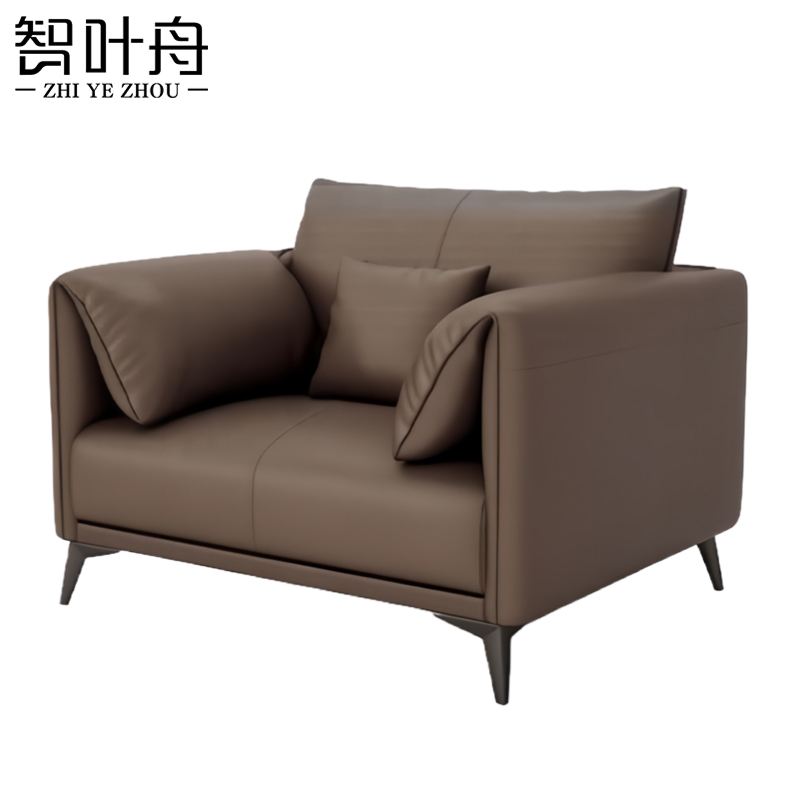 智叶舟沙发单人位95*85*85cm张高清大图
