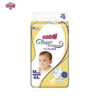 大王(GOO.N)光羽环贴式纸尿裤 中号M 44片(6-11kg) 羽感轻薄透气 尿不湿