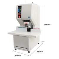 优玛仕(U-MACH)U-NB308H 全自动档案凭证装订机 激光定位打孔机财务装订机 装订厚度50mm 互联网远程检测