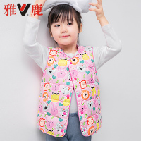 yaloo/雅鹿女童羽绒服儿童冬装背心内胆轻薄秋冬女童冬装保暖潮