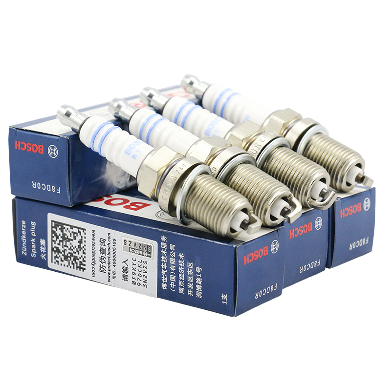 博世(BOSCH)镍合金火花塞F8DC0R四支装(大众捷达1.6i(07-14款,发动机BJT))
