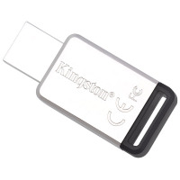 [精选]金士顿(Kingston)USB3.1 16GB 金属U盘 DT50 高速车载U盘 16GB 绿色