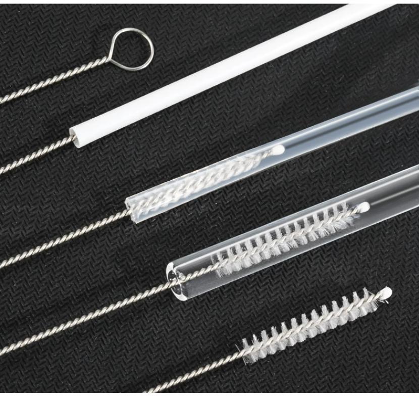 吸管刷海绵婴儿奶瓶刷子清洁刷套装宝宝奶嘴刷吸管刷杯刷清洗套装-新升级专业吸管刷/洁净无死角;10支装