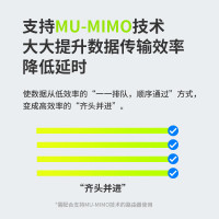 普联(TP-LINK)XDN9000H免驱版AX3000M外置双天线双频USB无线上网卡台式机笔记本wifi接收器放大器