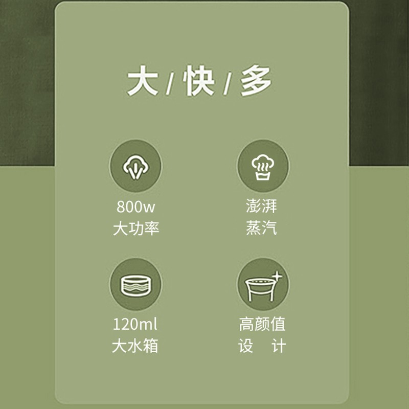 美菱(MELNG) MIG-LC1202 蒸汽熨衣机 家用手持挂烫机高清大图